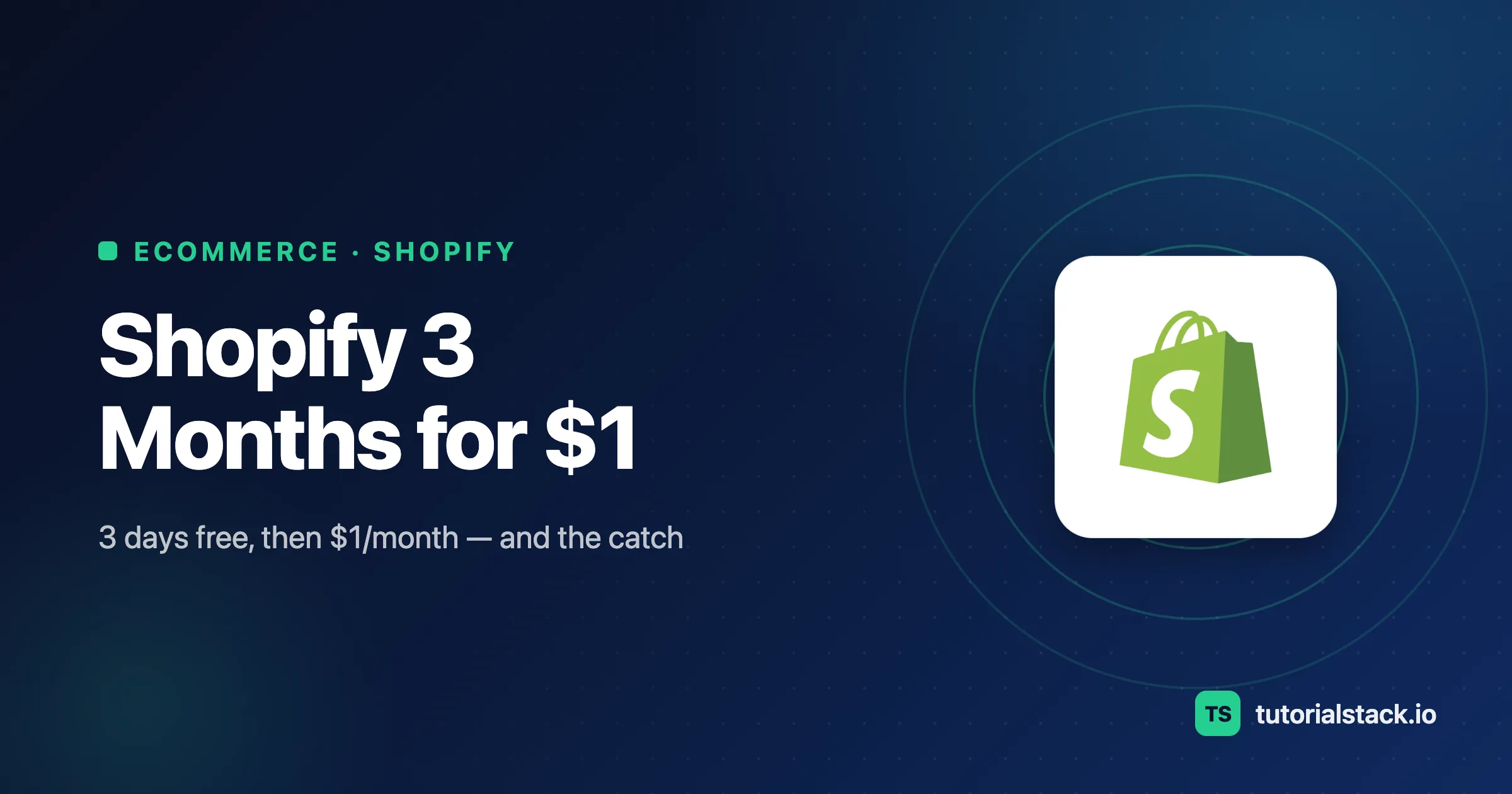 Shopify 3 Months for $1: How to Get the $1 Trial Deal (2026)